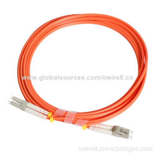 LC-LC Duplex OM2 (50/125um) Fiber Optic Patch Cord 3Meters